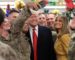 Trump Made a Surprise Visit to American Troops in Iraq on wednesday