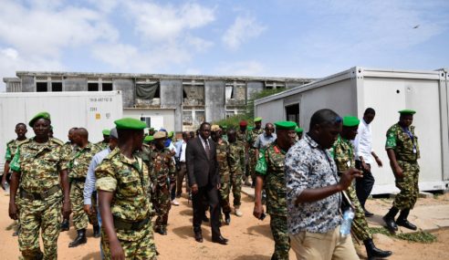 AMISOM banneyneysa Kulliyadda Jaalle Siyaad oo dacyactiran