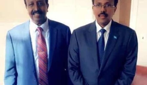 President Farmaajo’s photo with the “convict” sparks controversy