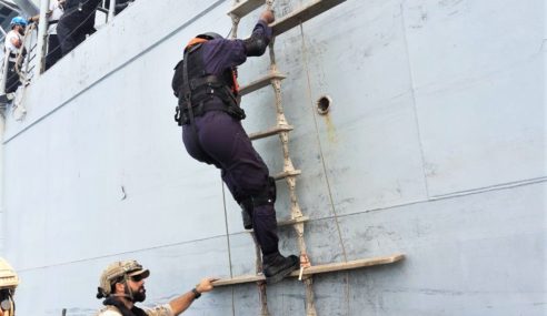 Somali maritime police officers concluded CUTLASS exercise in Djibouti