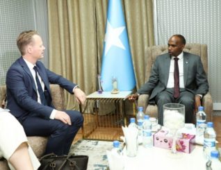 Somali Prime minister hosts Denmark’s Foreign Minister
