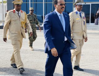 President Farmajo leaves the country for Kenya