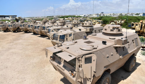 Burundi boosts AMISOM operations with combat vehicles