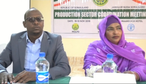 Two day Production Sector coordination meeting kicks off in Hargeisa