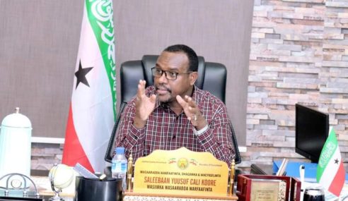 Wasiirka Warfaafinta Somaliland ayaa shaaciyey in xukuumadda ay si rasmi ah ula wareegtay huteelkii Hargeysa Clup.