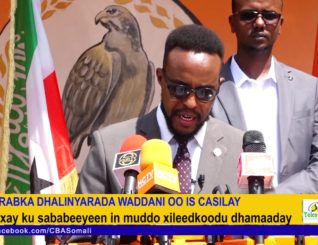 Deg Deg:- Garabkii Dhalinyarada WADDANI oo dhamaantood baneeyey xilalkii xisbiga