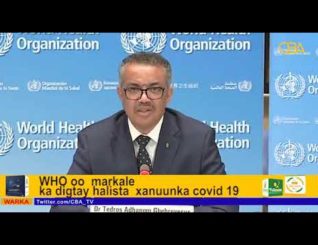 WHO oo Walaac Ka Muujisay Xaalada Corona Vires ee Faafitaanka Dunida