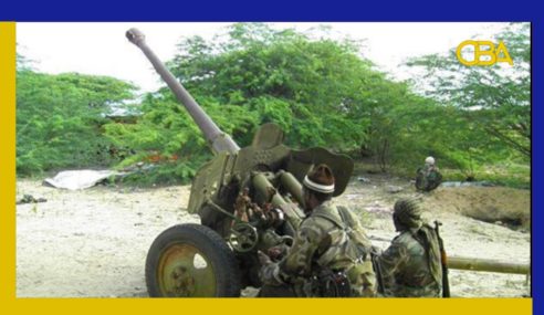 Al-shabaab fires motor shells on AMISOM base in Beledweyne