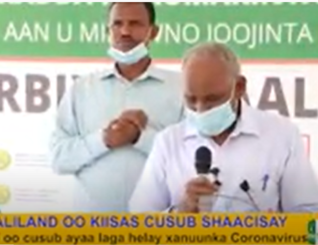 Wasaaradda caafimaadka Somaliland ayaa shaacisay in 13 qof oo cusub laga helay 24-kii saacadood ee u danbeeyey xanuunka Coronavirus, kadib baadhitaano caafimaad oo lagu sameeyey 59 qof.