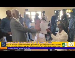 Deg Deg:- Qaabkii Magaalada Hargeysa Looga Fadhiistay Imtixaankii Shahaadiga Ahaa Ee Dusgiyada Sare