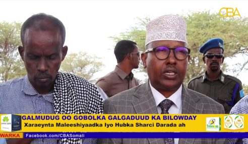 Galmudug Oo Gobolka Galgaduud Ka Bilowday Xaraeynta Maleeshiyaadka Iyo Hubka Sharci Darada ah