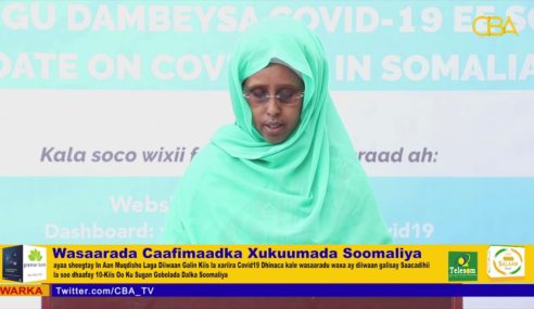 Hoos u dhac ku yimid Kiisaska Coronavirus Ee Magaalada Muqdisho