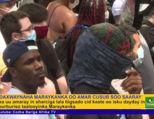 Madaxwaynaha Maraykanka Oo Amar Ku Bixiyey In Sharciga La Horgeeyo Cidda Burburisa Taalooyinka