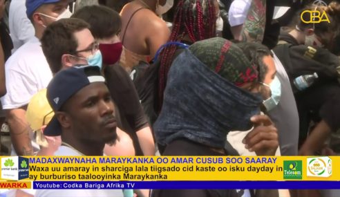 Madaxwaynaha Maraykanka Oo Amar Ku Bixiyey In Sharciga La Horgeeyo Cidda Burburisa Taalooyinka