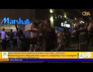 Madaxwaynaha Maraykanka Oo Ku Hanjabay Inuu Hawlgalin Doono Ciidamada Milateriga Maraykanka