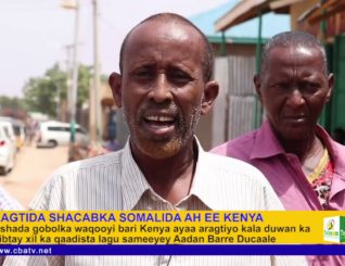 Maxay Bulshada Somalida Kenya Ka Yidhaahdeen Xil Ka Qaadista Aadan Barre Ducaale?