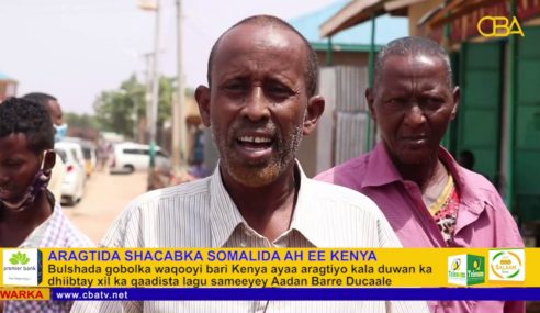 Maxay Bulshada Somalida Kenya Ka Yidhaahdeen Xil Ka Qaadista Aadan Barre Ducaale?