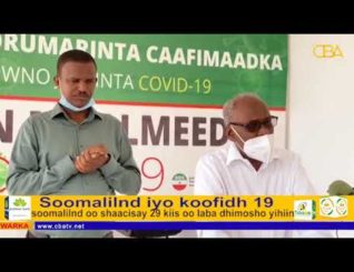 soomalilnd oo shaacisay 29 oo koofidh 19 ah oo laba dhimasho yihiin