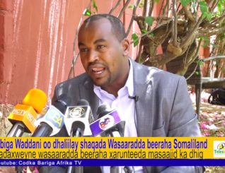 Madaxweyne wasaaradda Beeraha waxaad ka dhigtaa Masaajid Bulshadu ku Cibaadaysto