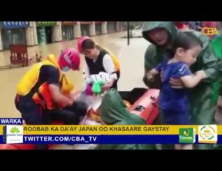 Roobab Xooggan iyo Dhul Gariir Ku Dhuftay Dalka Japan.