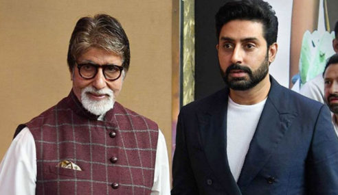 Jilaaga Amitabh Bachchan iyo wiilkiisa Abhishek oo isbitaal loo dhigay Corona