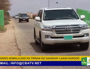 Wasiiro ka tirsan xukuumadda Somaliland oo socdaal shaqo ku tagay magaalada Laascaanood