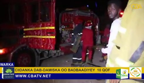 Ciidanka dab-damiska Somaliland oo badbaadiyey 10 qof oo masaajid ku dumay magaalada Hargeysa