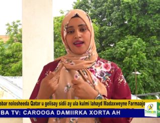 Gabar nolosheeda Qatar u gelisay sidii ay ula kulmi lahayd Madaxweyne Farmaajo
