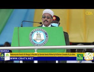 Madaxweynaha Somalia Oo Sheegay In Shacabka Iyo Dawlada Somalia Ay Khibrad Ka Barteen Colaadaha