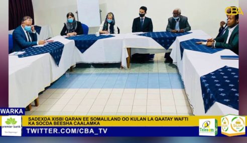 Xisbiyada Somaliland ayaa kulanla qaatay wakiilo ka socda Beesha Caalamka