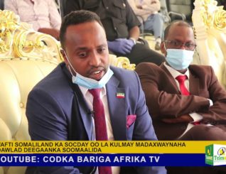 Wafti ka socday somaliland oo la kulmay Madaxwaynaha Dawlad Deegaanka