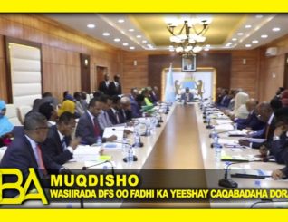 Golaha Wasiirada Somalia Oo fadhi Dagdaga Ka Yeelanaya Caqabadaha Qabsoomida Doorashooyinka 2020/21.