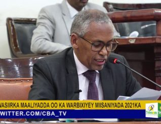 Wasiirka Maaliyadda oo ka warbixiyey miisaniyada 2021ka