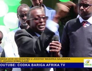 Xisbiga Ucid Oo Eedaymo Usoo Jeediyey Wasiirka Gaadiidka Iyo Jidadka Somaliland