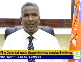Dowladda fadaraalka Soomaaliya oo Ciidamo Aad ubadan diyaarado ku geysay magaalada Beledweyne.