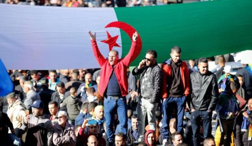 Algerians rally on second anniversary of anti-government protests