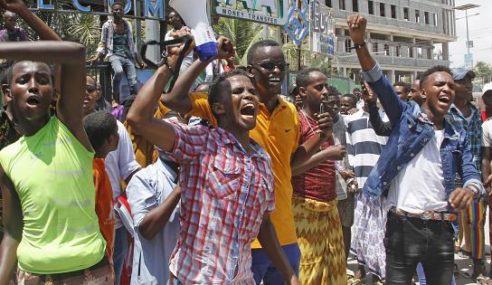 Somalia Opposition Presidential Candidates Call for Mass Protests In Mogadishu On Friday