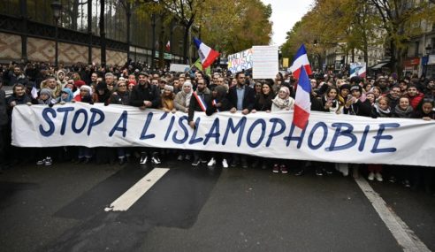 Protests rock France over anti-Islam legislation