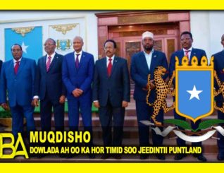 DFS oo ka hor timid soo jeedintii Puntland jubaland iyo aqalka sare In shirka lagu qabto Muqdisho.