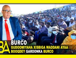 Gudoomiyaha waddani iyo masuuliyiin kale oo ka tirsan xisbigaas ayaa booqdey garoonka BURCO