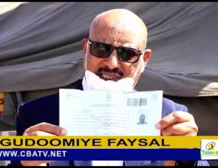 Gudoomiye faysal oo dib u qaatay kaadhka codbixinta Doorashada fariina u diray bulshada