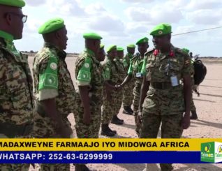 MADAXWEYNAHA SOOMAALIYA OO  HAMBALYO UDIRAY GUDDOOMIYAHA MIDOWGA AFRIKA IYO KU-XIGEENKIISA