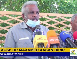 Tacsi:- Dhakhatiir Iyo Masuuliyiin  Ayaa Si Wada Jira Tacsi Ugu Diray DR Maxamed Xasan dirirye