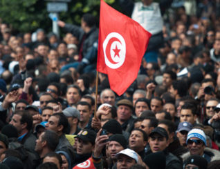Thousands rally in Tunisia to support moderate Islamist party’s push for govt reshuffle