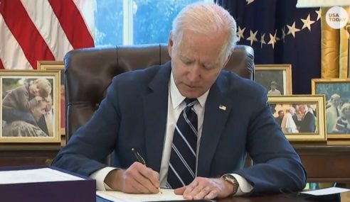 Joe Biden: 100 million Americans get stimulus checks today
