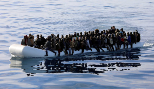 Libyan Coastguard Rescues Around 100 Migrants