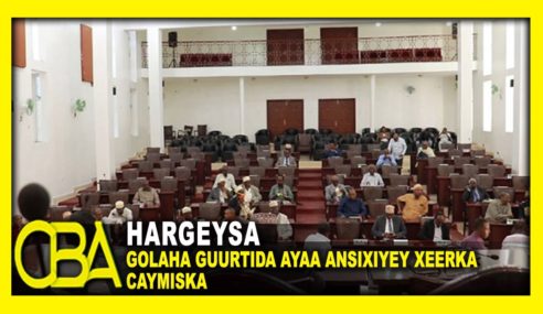 Golaha Guurtida Somaliland ayaa an sixiyey xeerka caymiska Hay,adda Qaranka