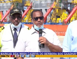 Markab sida wiish casriya oo Berbera soo gaadhay