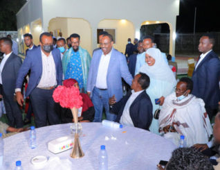 Puntland president hosts journalists in State House