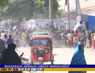 Maraykanka oo ku hanjabay xanibaado safarka ah dadkii ka danbeeyey shaqaaqada Muqdisho